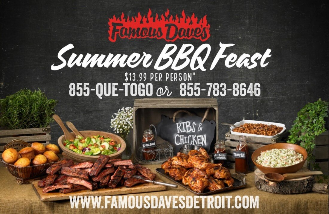 Catering Specials - Famous Dave's Detroit