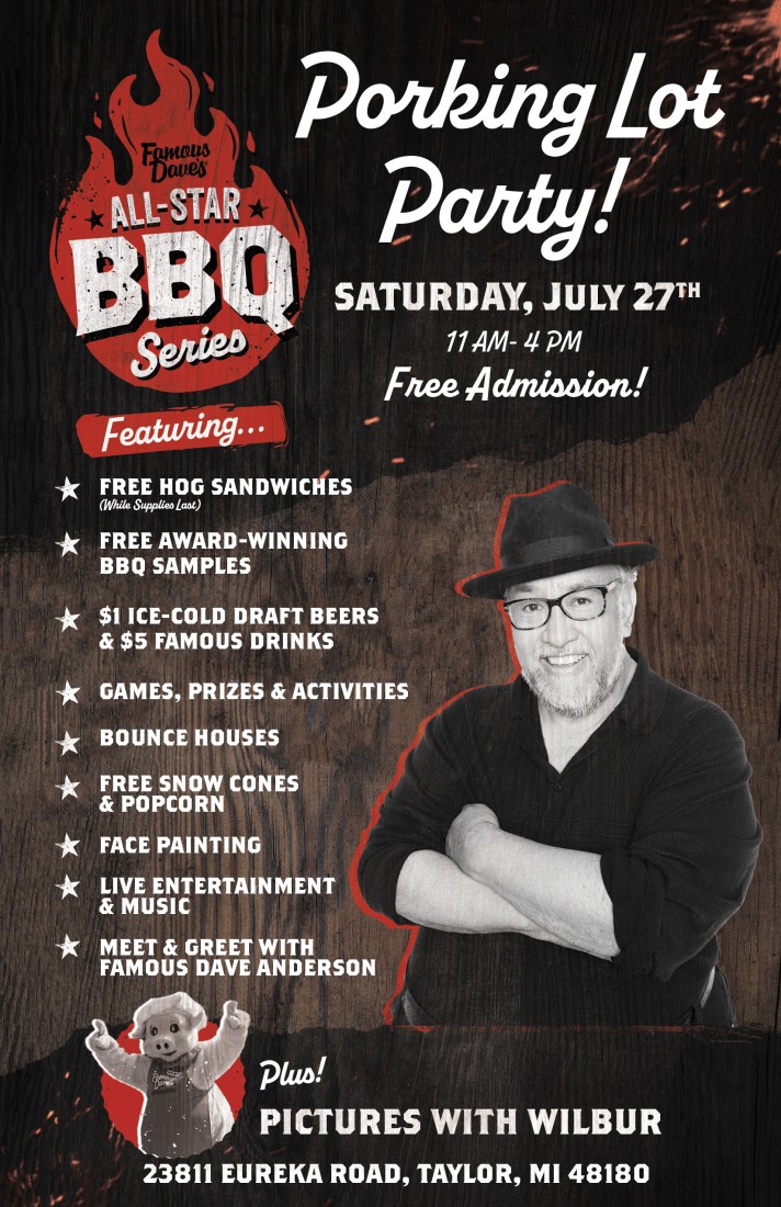Taylor All-Star BBQ Series - Famous Daves - Taylor_ASBS_Flyer_Side_B